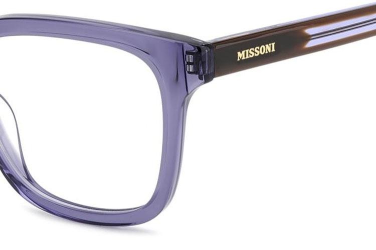 Glasögon Missoni MIS0209 B3V Rektangulära Lila