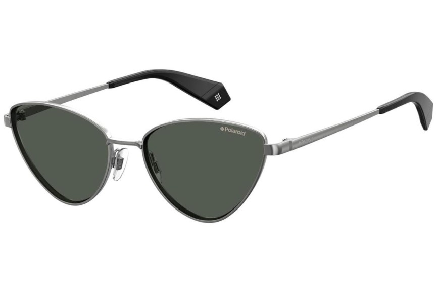 Solglasögon Polaroid PLD6071/S/X 6LB/M9 Polarized Cat Eye Silver