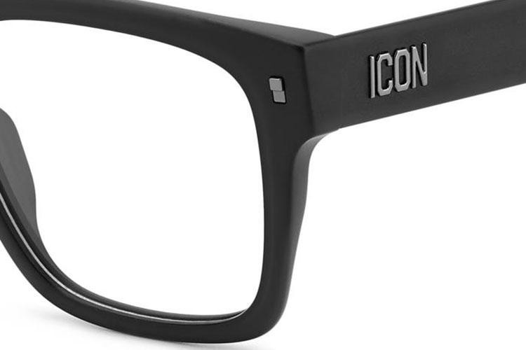 Glasögon Dsquared2 ICON0018 003 Flat Top Svart