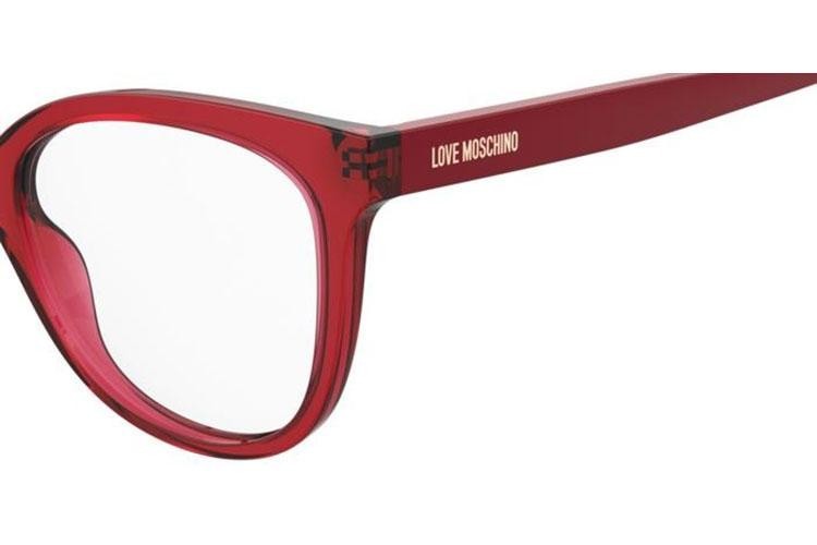 Glasögon Love Moschino MOL635 C9A Cat Eye Röd