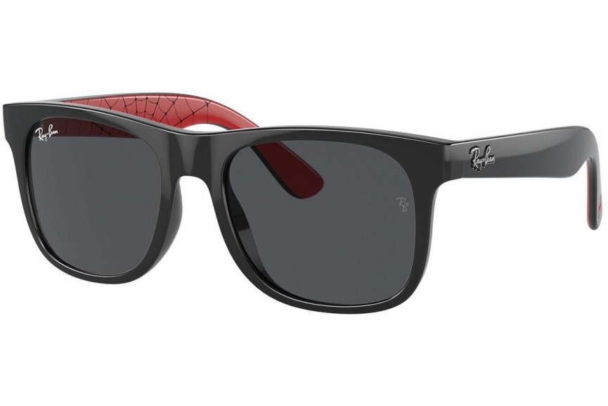 Solglasögon Ray-Ban Junior Junior Justin Marvel Collection RJ9069S 716687 Fyrkantig Svart