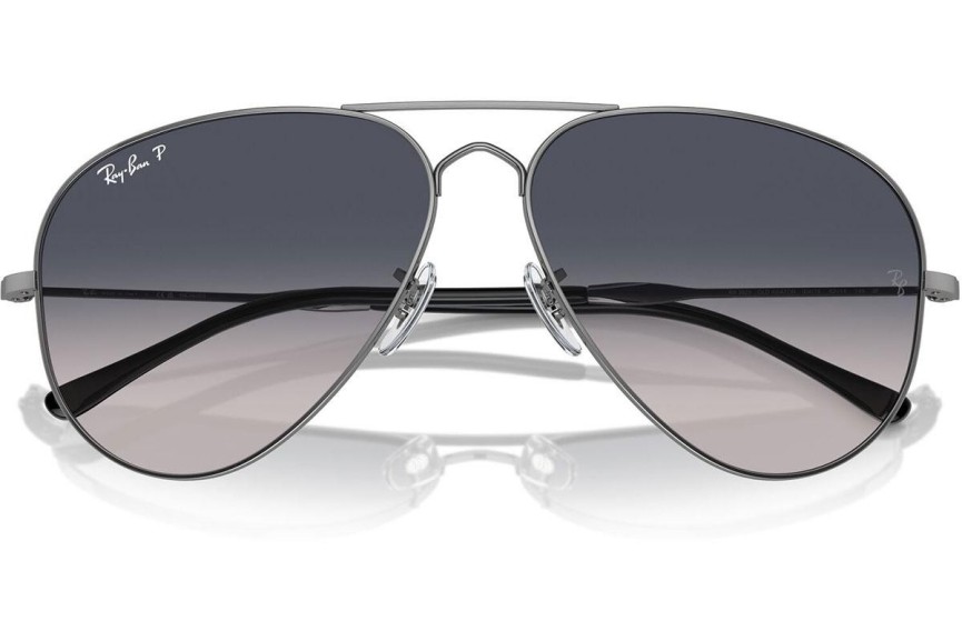 Solglasögon Ray-Ban RB3825 004/78 Polarized Pilot Grå