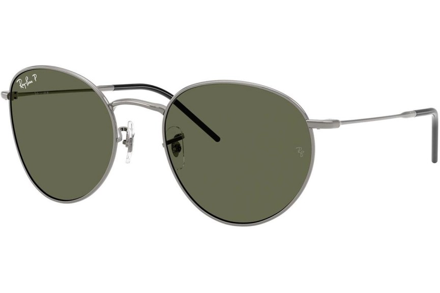 Solglasögon Ray-Ban RBR0103S 004/9A Polarized Runda Grå