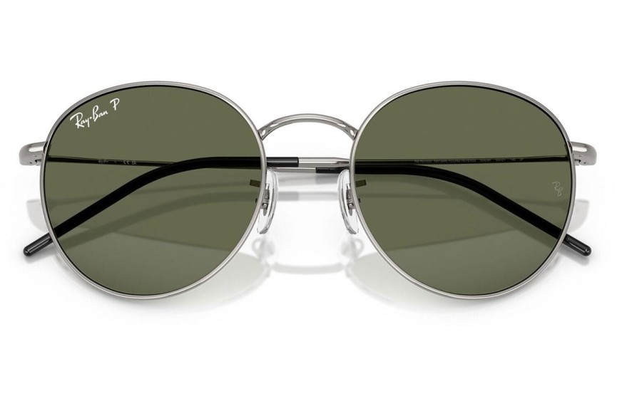 Solglasögon Ray-Ban RBR0103S 004/9A Polarized Runda Grå