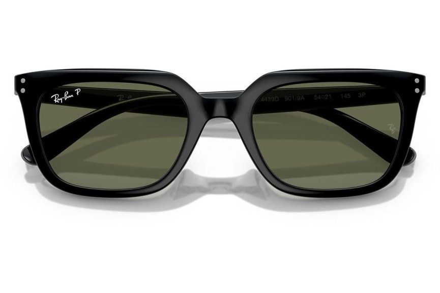 Solglasögon Ray-Ban RB4439D 901/9A Polarized Fyrkantig Svart