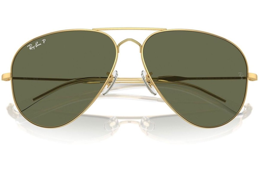 Solglasögon Ray-Ban RB3825 001/58 Polarized Pilot Guld