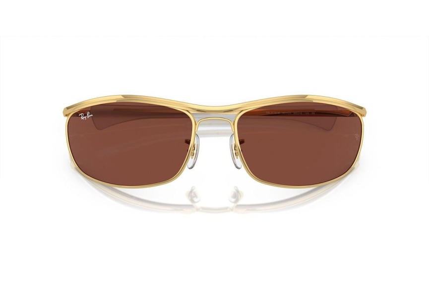 Solglasögon Ray-Ban Olympian I Deluxe RB3119M 001/C5 Rektangulära Guld