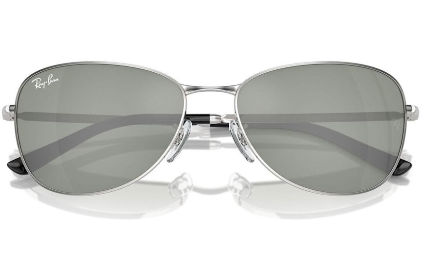 Solglasögon Ray-Ban RB3733 003/40 Pilot Silver