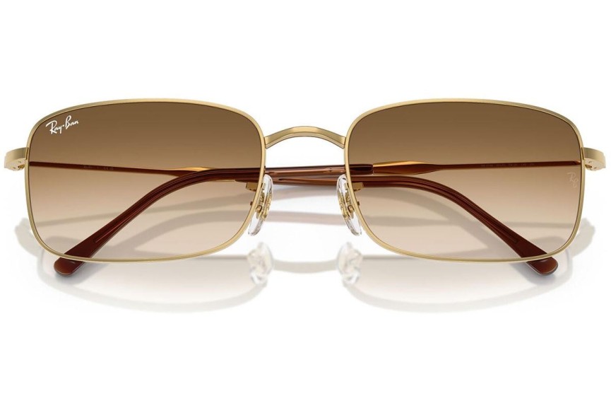 Solglasögon Ray-Ban RB3746 001/51 Rektangulära Guld