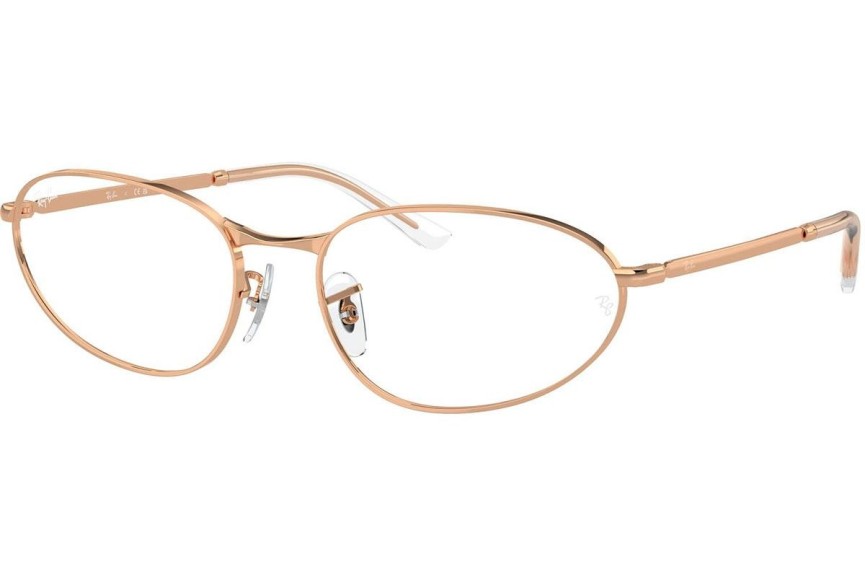 Glasögon Ray-Ban RX3734V 3094 Rektangulära Guld