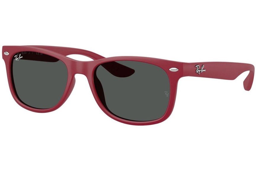 Solglasögon Ray-Ban Junior New Wayfarer Junior RJ9052S 717887 Fyrkantig Röd