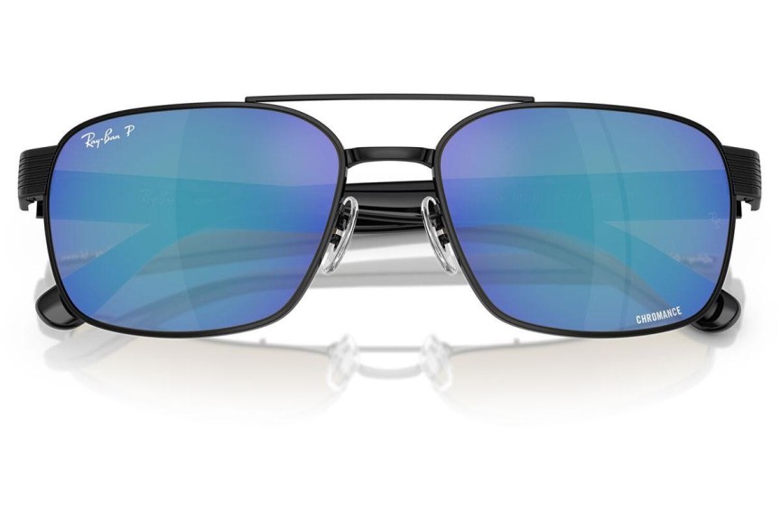 Solglasögon Ray-Ban RB3751CH 002/4L Polarized Fyrkantig Svart