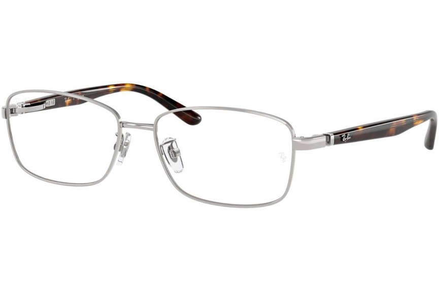 Glasögon Ray-Ban RX6527D 2595 Fyrkantig Silver