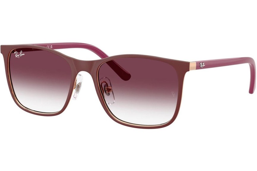 Solglasögon Ray-Ban Junior RJ9551S 296/8H Fyrkantig Röd