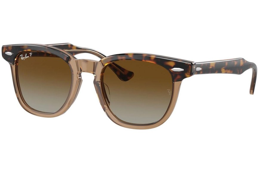 Solglasögon Ray-Ban Junior RJ9098S 7152T5 Polarized Fyrkantig Havana