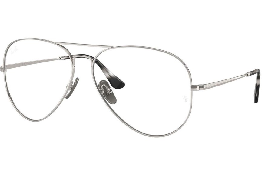 Glasögon Ray-Ban RX8789 1002 Pilot Silver