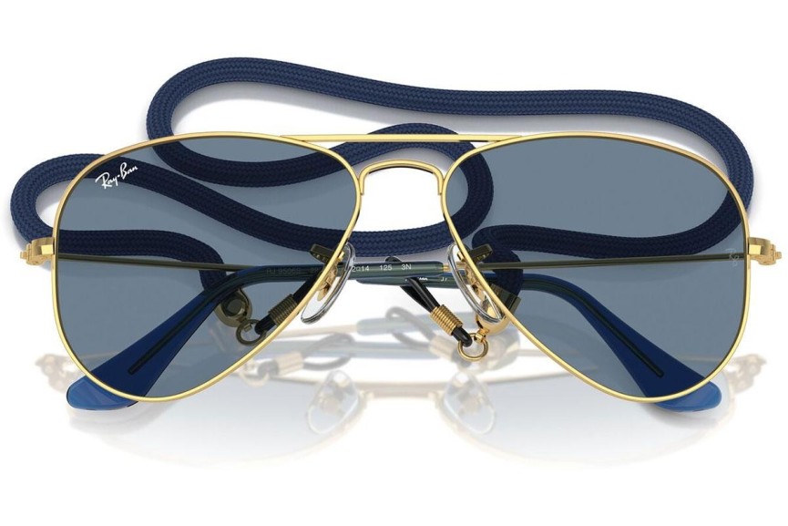 Solglasögon Ray-Ban Junior Aviator Junior RJ9506S 223/1U Pilot Guld