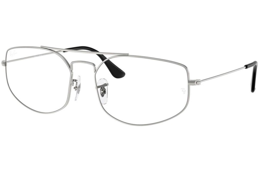 Glasögon Ray-Ban RX6545 2501 Rektangulära Silver