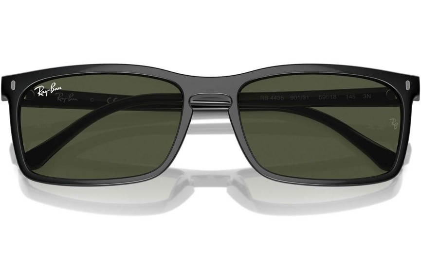 Solglasögon Ray-Ban RB4435 901/31 Rektangulära Svart