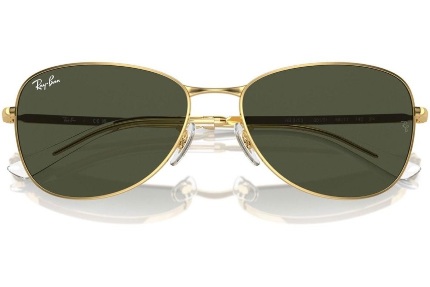 Solglasögon Ray-Ban RB3733 001/31 Pilot Guld