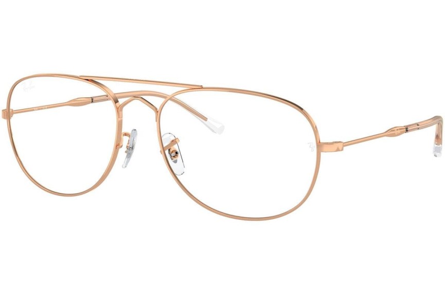 Glasögon Ray-Ban Bain Bridge RX3735V 3094 Pilot Guld