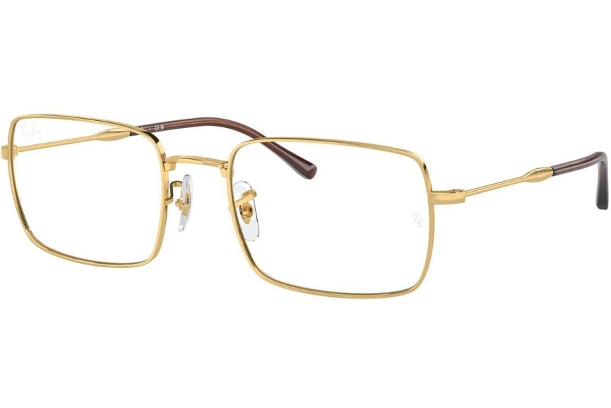 Glasögon Ray-Ban RX6520 2500 Rektangulära Guld