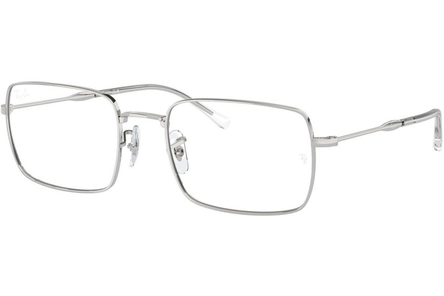 Glasögon Ray-Ban RX6520 2501 Rektangulära Silver