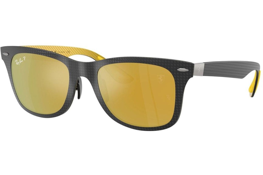 Solglasögon Ray-Ban RB8395M F1156B Polarized Fyrkantig Svart