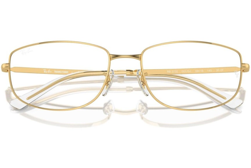 Solglasögon Ray-Ban RB3732 001/GJ Special Guld