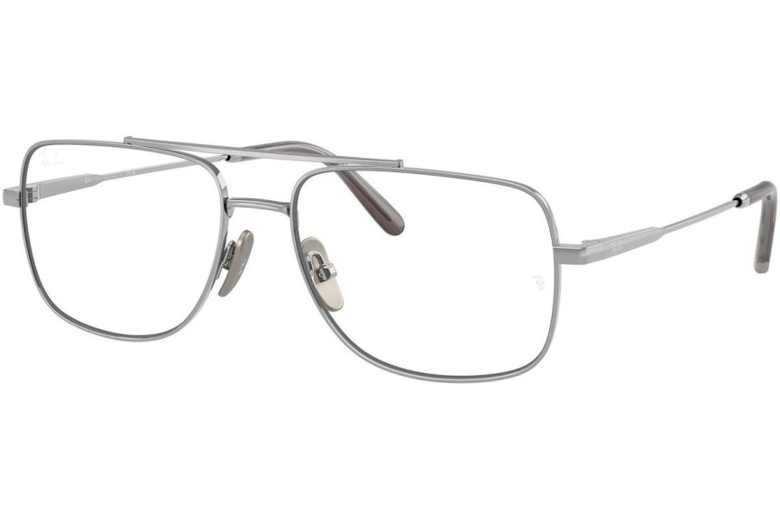 Glasögon Ray-Ban RX8797 1002 Fyrkantig Silver