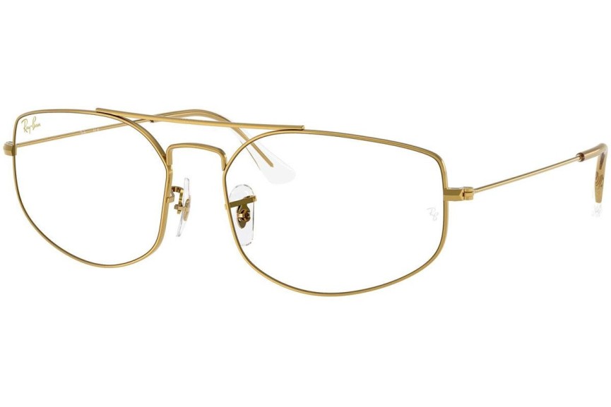 Glasögon Ray-Ban RX6545 3086 Rektangulära Guld