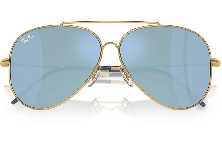 Solglasögon Ray-Ban Aviator Reverse RBR0101S 001/GA Pilot Guld