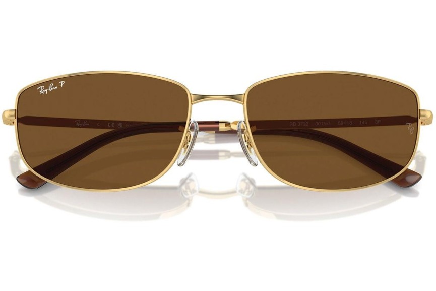 Solglasögon Ray-Ban RB3732 001/57 Polarized Special Guld