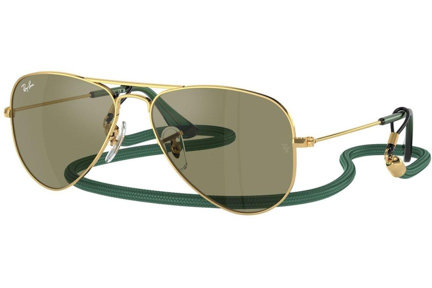 Solglasögon Ray-Ban Junior Aviator Junior RJ9506S 223/6R Pilot Guld