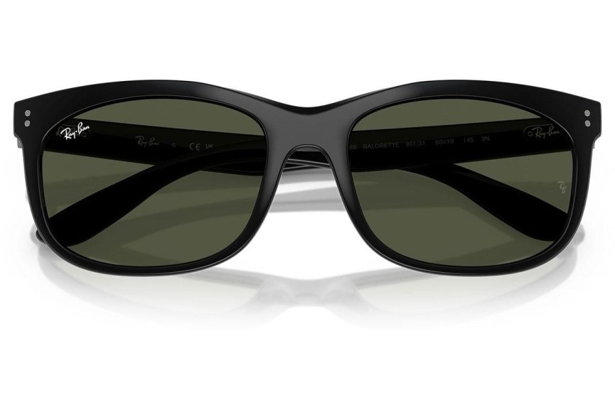 Solglasögon Ray-Ban RB2389 901/31 Rektangulära Svart