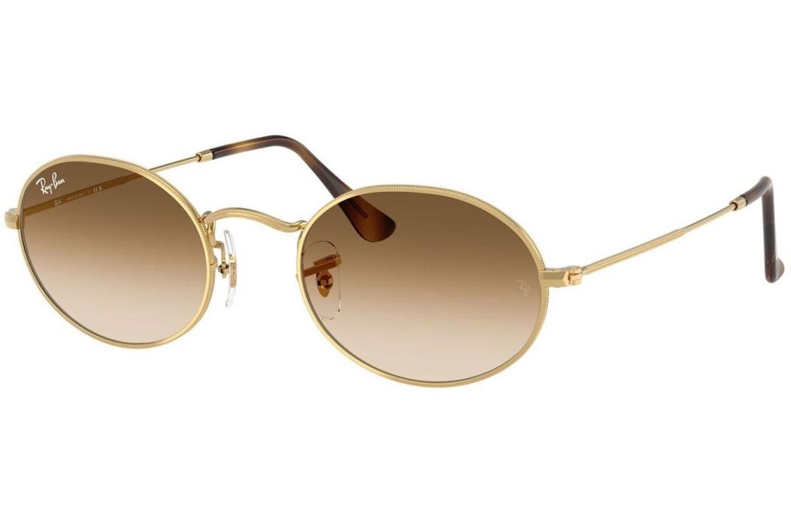 Solglasögon Ray-Ban Oval RB3547 001/51 Tiny Guld