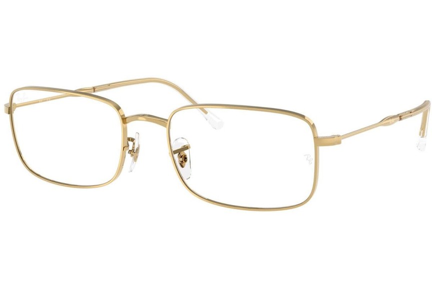 Glasögon Ray-Ban RX3746V 2500 Rektangulära Guld