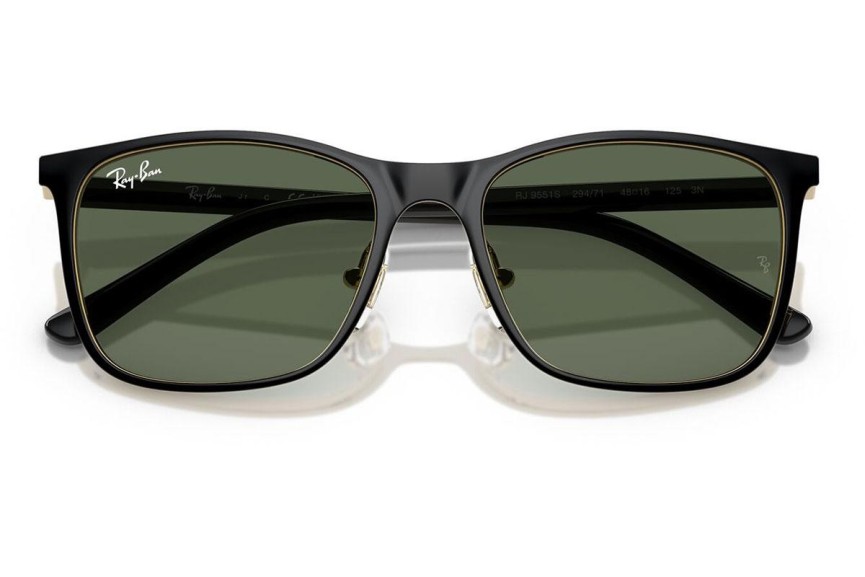 Solglasögon Ray-Ban Junior RJ9551S 294/71 Fyrkantig Svart