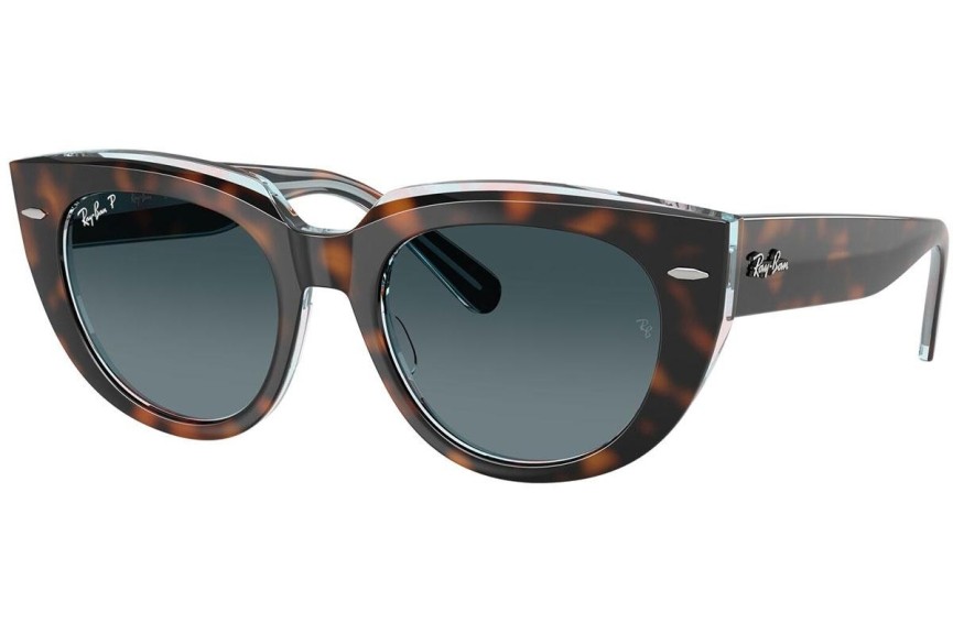 Solglasögon Ray-Ban RB2286 1413S3 Polarized Fyrkantig Havana