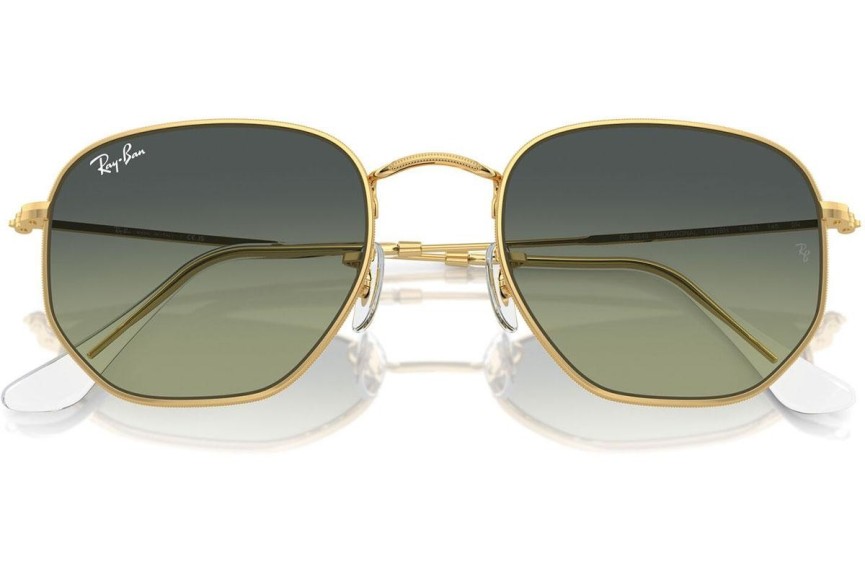 Solglasögon Ray-Ban Hexagonal RB3548 001/BH Pilot Guld