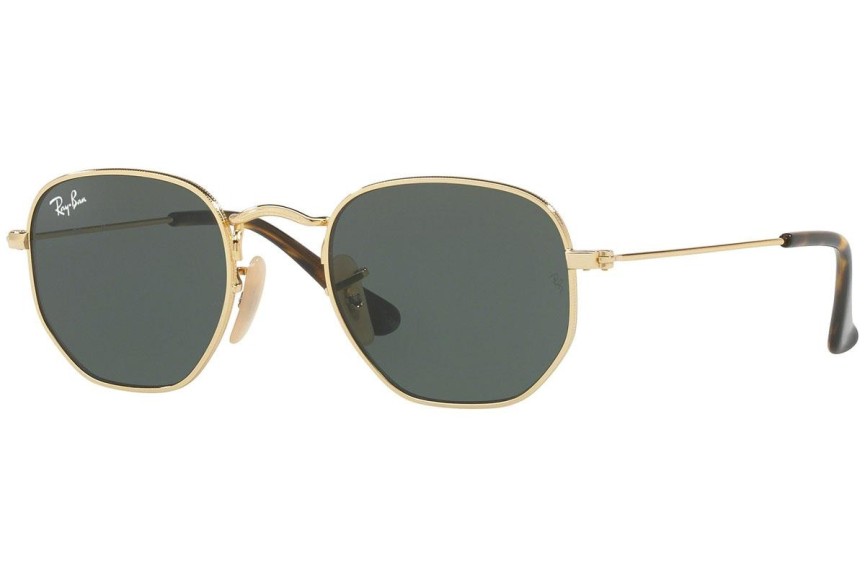 Solglasögon Ray-Ban Junior Hexagonal Junior RJ9541SN 223/71 Fyrkantig Guld