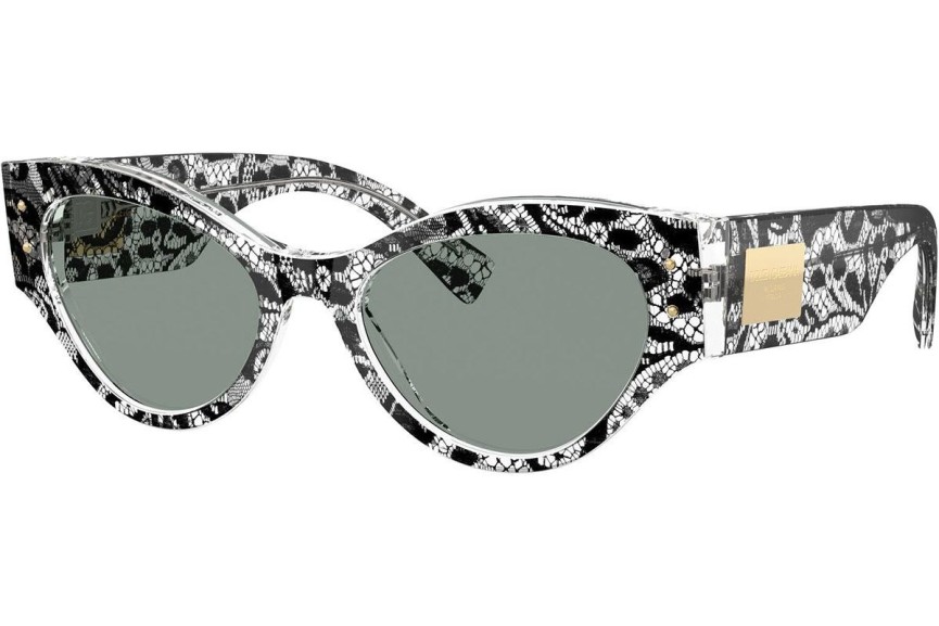 Solglasögon Dolce & Gabbana DG4480 3287/1 Cat Eye Svart