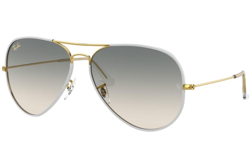 Solglasögon Ray-Ban Aviator Full Color RB3025JM 919632 Pilot Guld