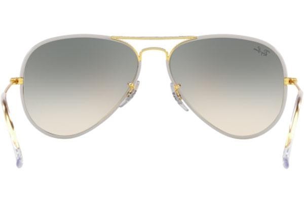 Solglasögon Ray-Ban Aviator Full Color RB3025JM 919632 Pilot Guld