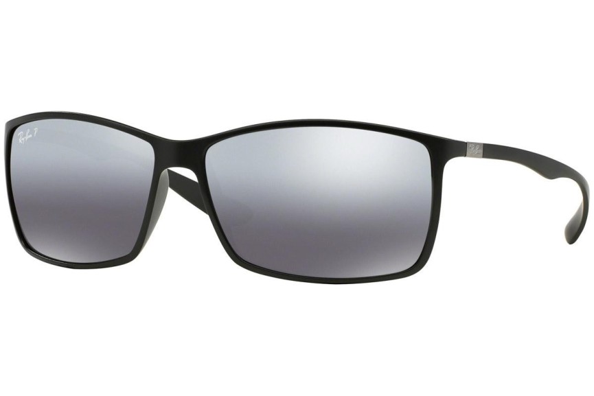 Solglasögon Ray-Ban Liteforce RB4179 601S82 Polarized Rektangulära Svart