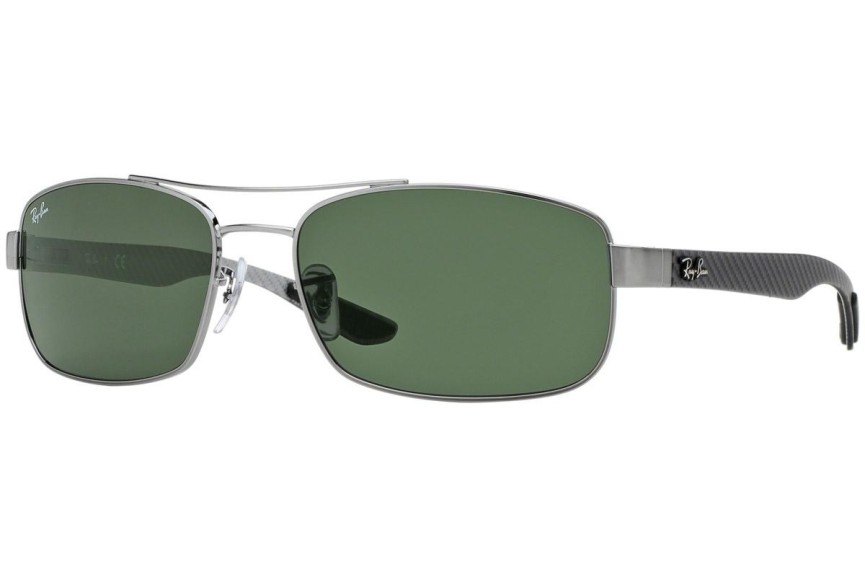 Solglasögon Ray-Ban RB8316 004 Rektangulära Silver