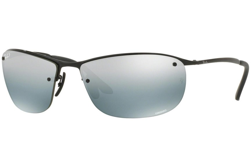 Solglasögon Ray-Ban Chromance Collection RB3542 002/5L Polarized Rektangulära Svart