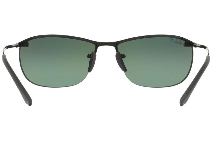 Solglasögon Ray-Ban Chromance Collection RB3542 002/5L Polarized Rektangulära Svart