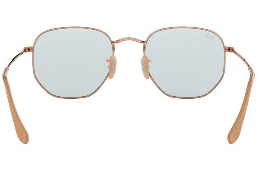 Solglasögon Ray-Ban Hexagonal Evolve RB3548N 91310Y Runda Guld