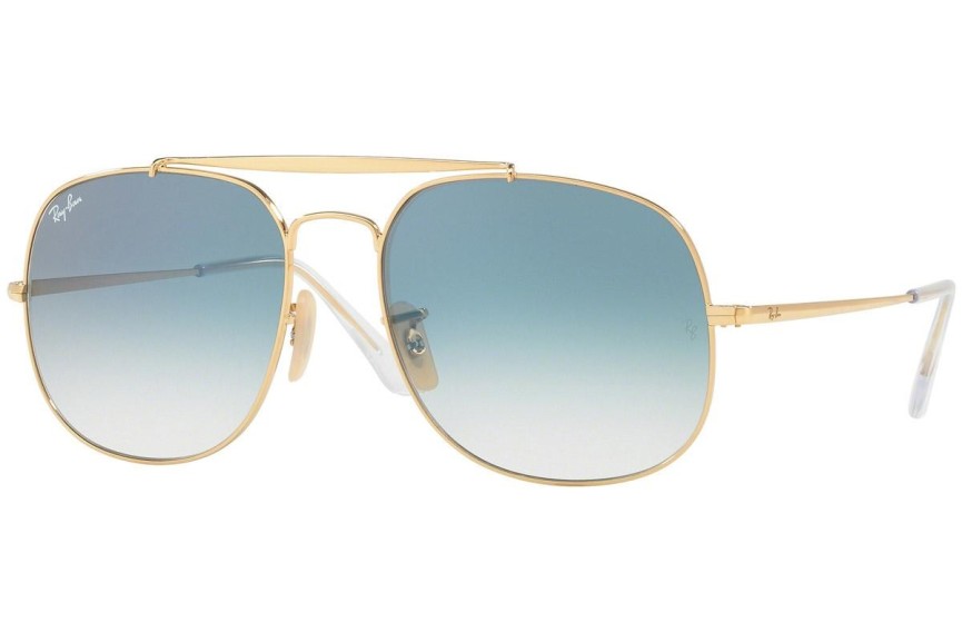 Solglasögon Ray-Ban The General RB3561 001/3F Pilot Guld